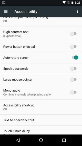Android Accessibility