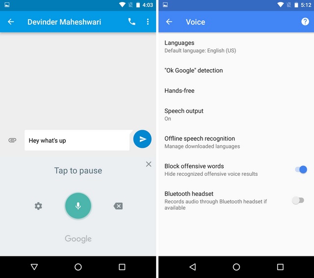 How to enable hands-free OK Google detection