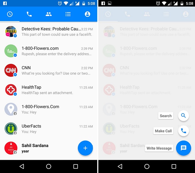 facebook messenger apk spam bot