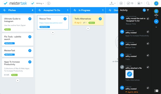 Trello vs Meistertask: Compare project management software