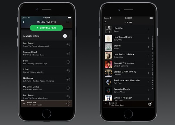 listen to spotify offline free android