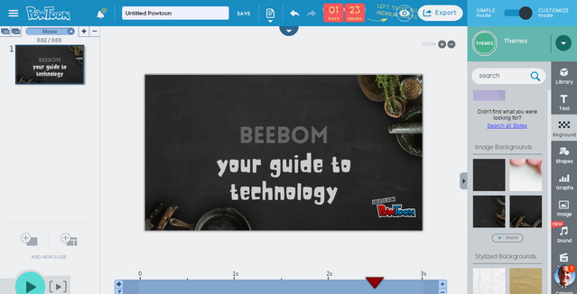 is there a software to make videos like prezi for free