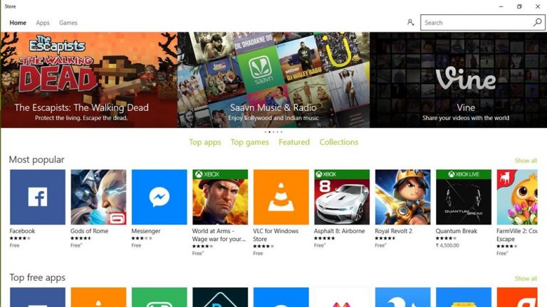 cannot download apps from microsoft store windows 10