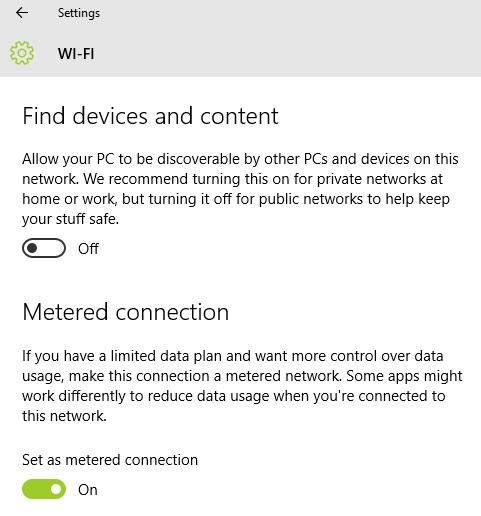 Windows 10 Overuses Mobile Data
