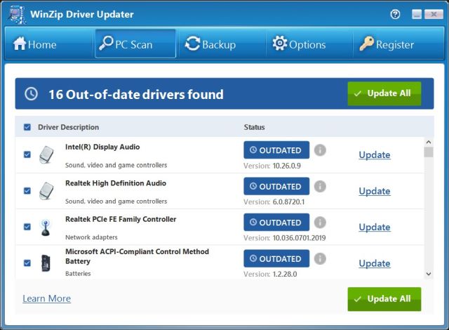 9. WinZip Driver Updater