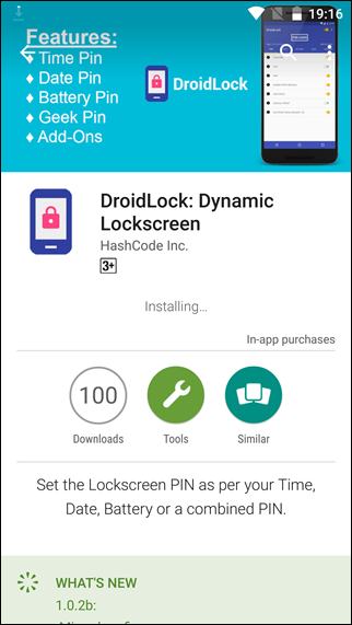 Install DroidLock