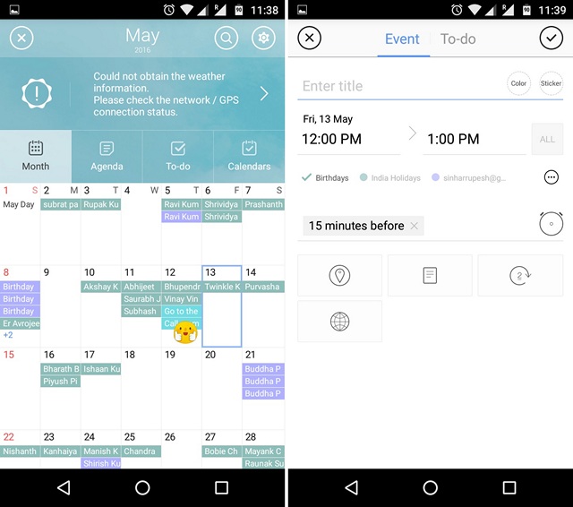 Top 8 Sunrise Calendar Alternatives for Android and iOS Beebom