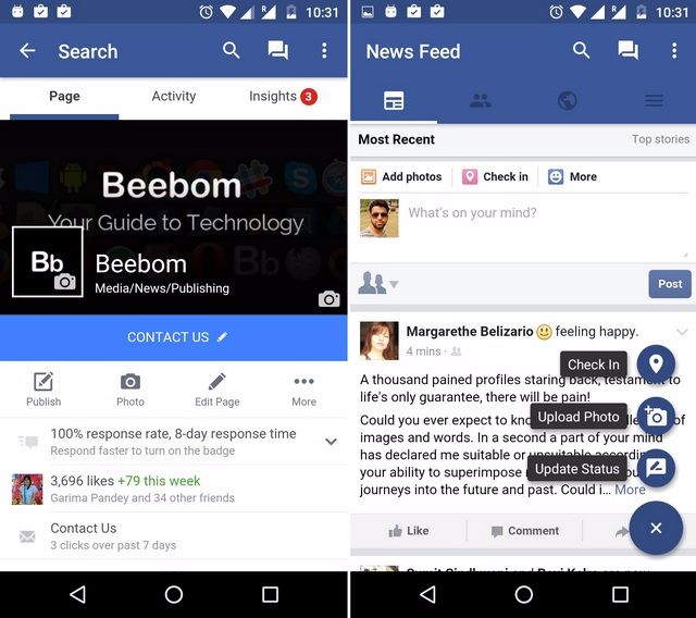 Swipe für Facebook-komprimiert