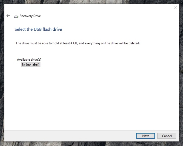 How to Create Recovery Drive or Disk in Windows 10 | Beebom