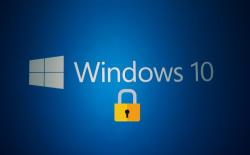 password protect files and folders in Windows 10
