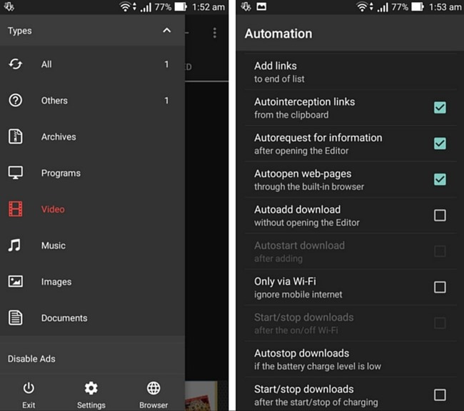 Top 5 Download Managers For Android - 19