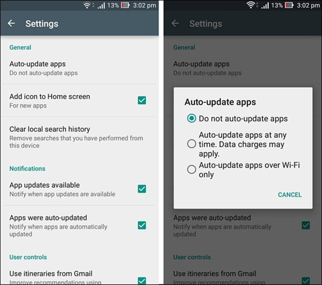 How to Use Old Version of Android Apps And Restrict Auto 