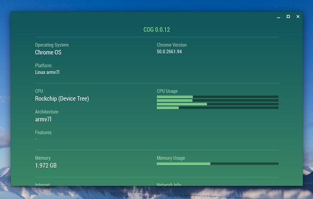 chrome os system