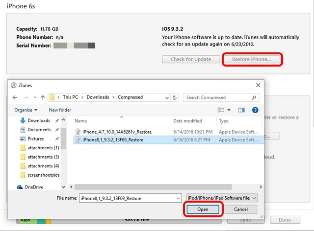 compressing seas0npass ipsw file