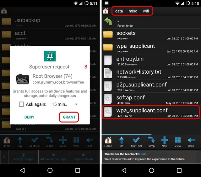 app to view saved wifi password without root