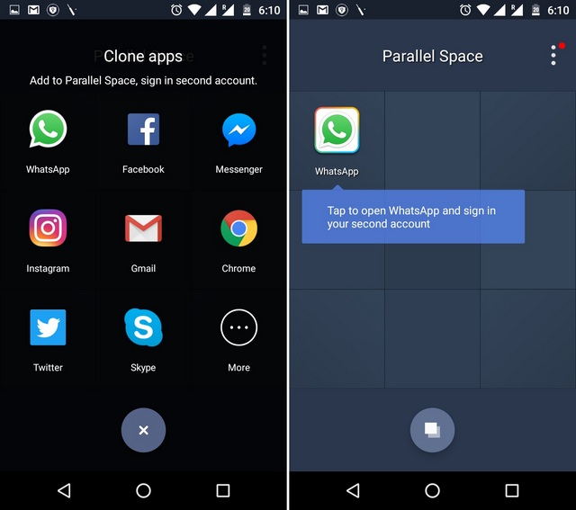 Parallel Space: saiba utilizar duas contas no WhatsApp, Facebook