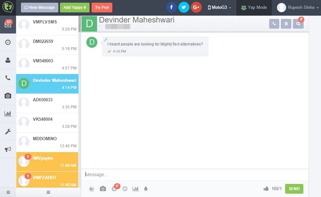 airdroid backup sms