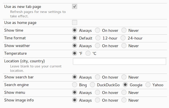 firefox-newtab-tabtrekker-options