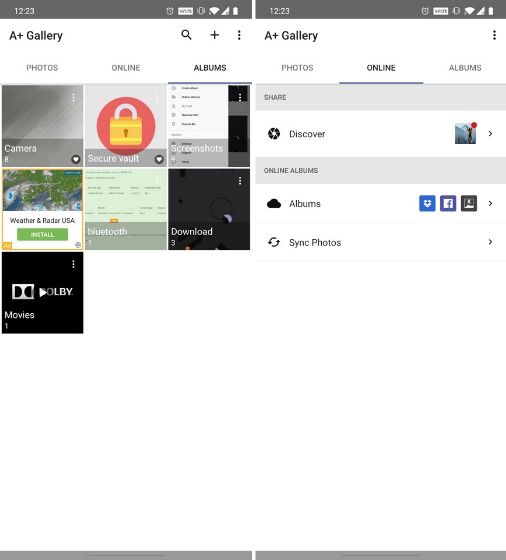 6. A + Gallery - Лучшие приложения для галереи Android