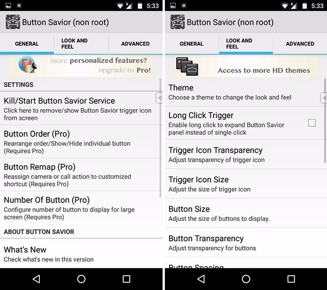 Button Savior non root app