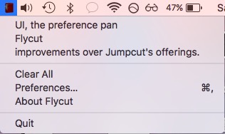 flycut mac settings mojave