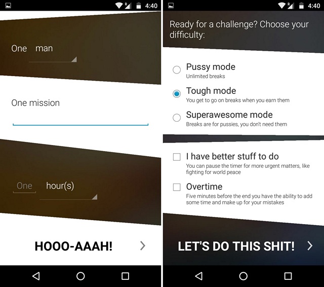 Get Shit Done app