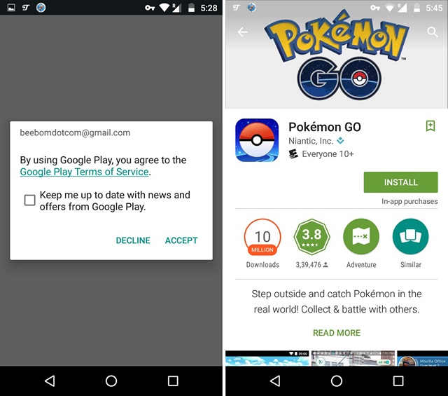 How to Install Pokemon Go From Play Store in Any Country