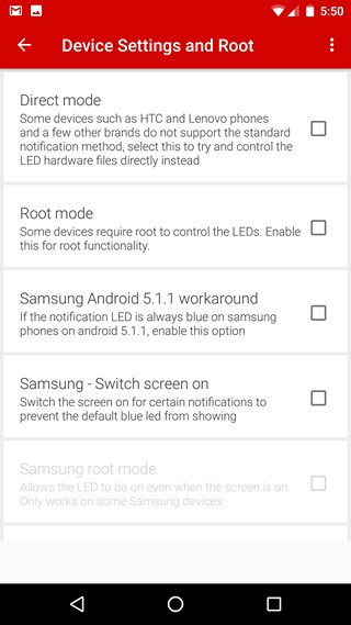 Light Flow Devices & Root options