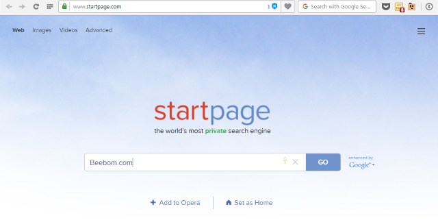 Startpage