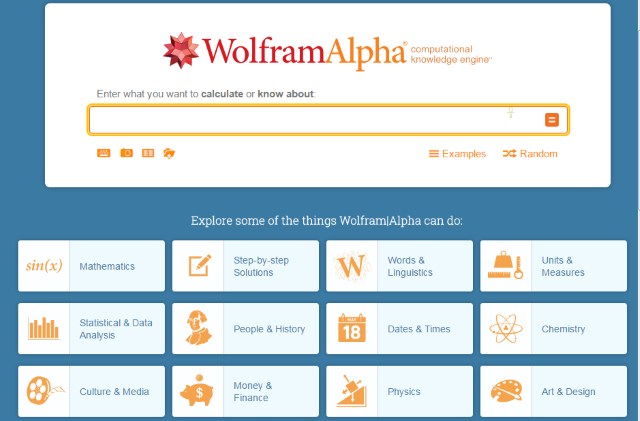 WolframAlpha