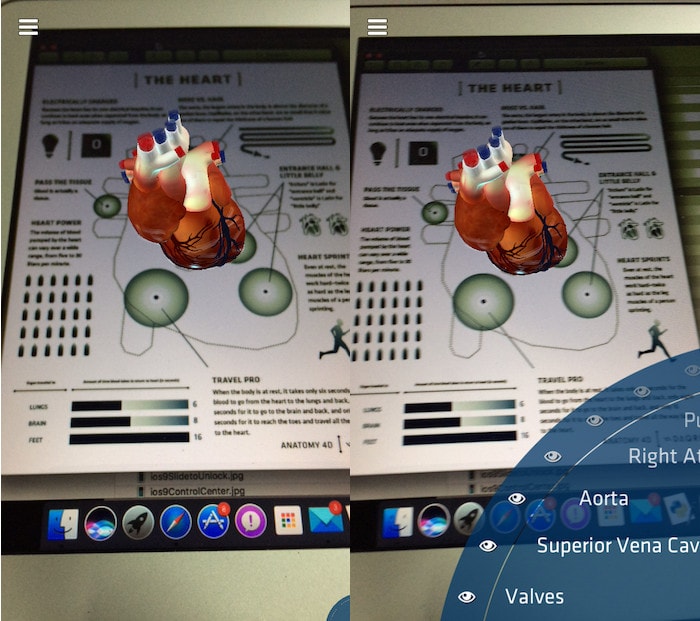 10 free AR apps anatomy 4d
