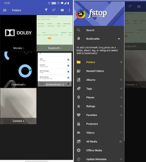 f stop - Best Gallery Apps for Android