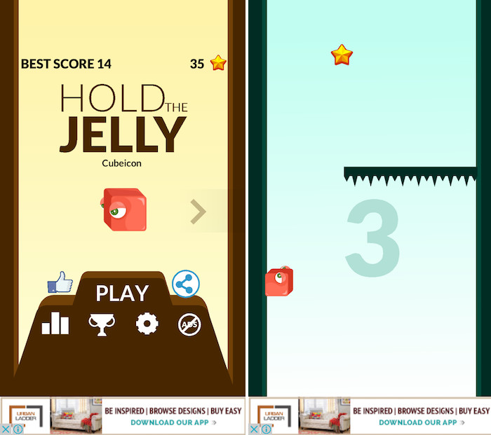 latest iPhone games hold the jelly