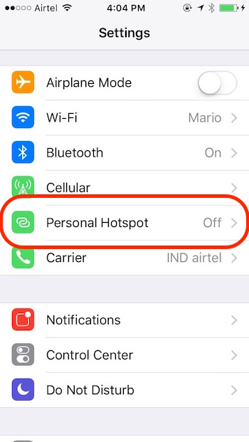Gespeicherte iPhone-WLAN-Passwörter anzeigen Persönlicher Hotspot