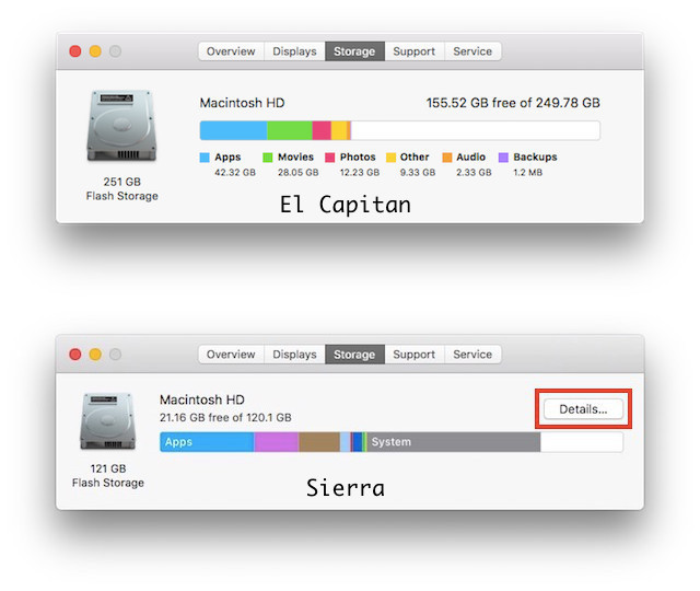 macOS Sierra storage_comparison