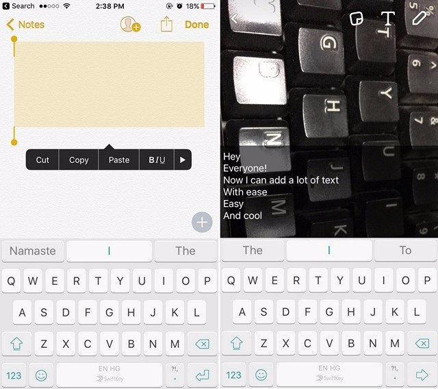 Add more text to snaps Snapchat-compressed