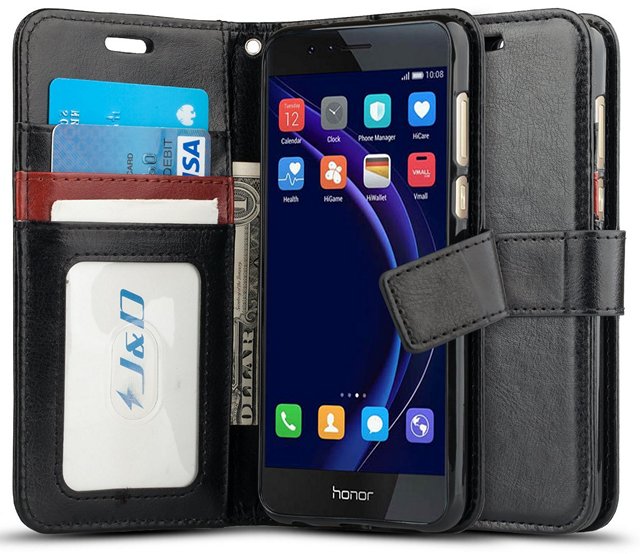 JD Wallet Flip Huawei Honor Cover