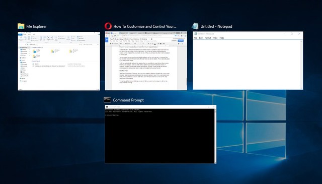 Task view windows 10 как включить