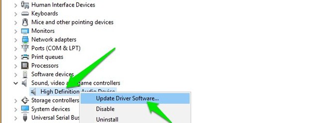 fix windows audio driver