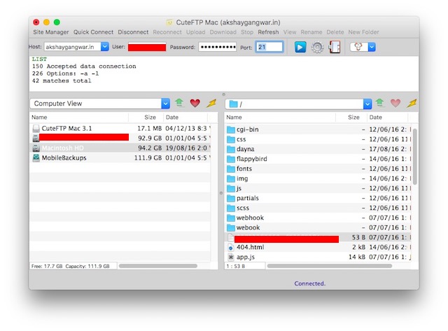 mac filezilla alternative