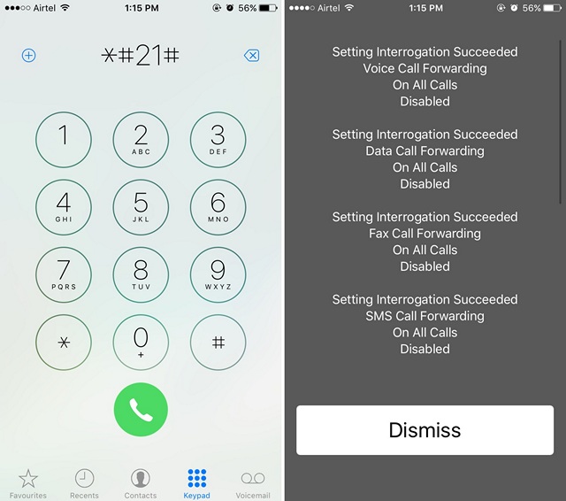 iPhone Secret Codes Check Call Forwarding