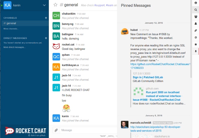 rocketchat desktop alerts all happen at once