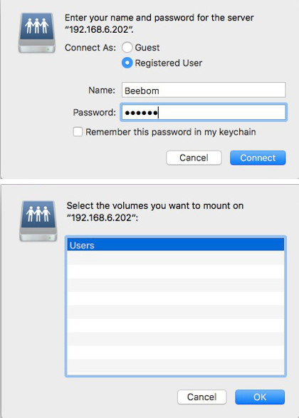 want windows 7 to login for mac file sharing