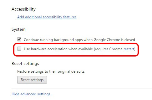 chrome-disable-hardware-acceleration