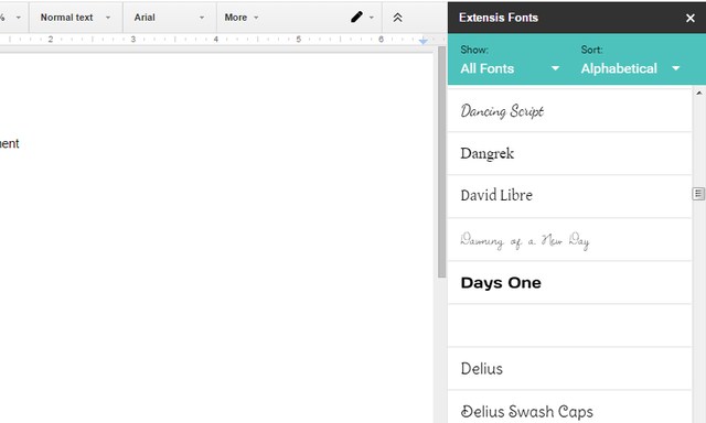 extensis fonts google slides not working