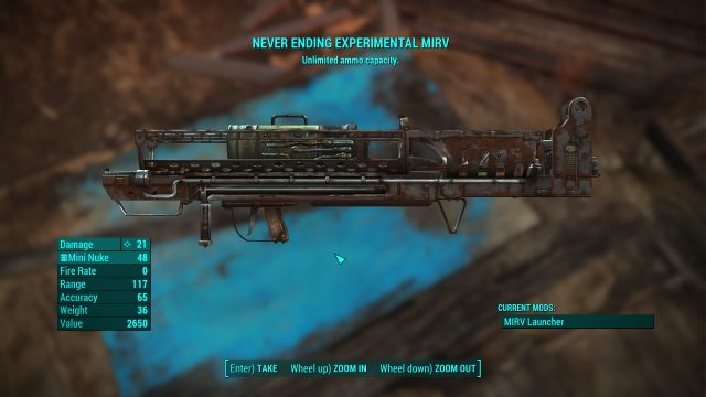 fallout shelter legendary weapons color