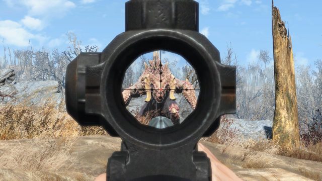 See through scopes fallout 4 как установить