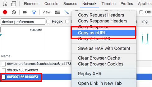 select-last-request-and-select-copy-as-curl