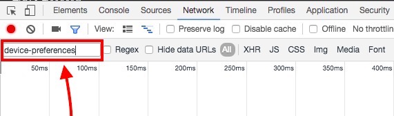 type-device-preferences-in-filter