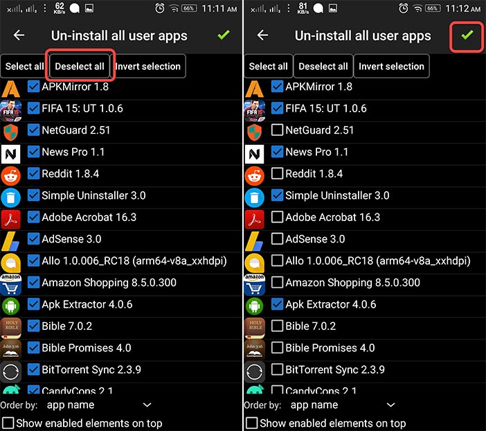 uninstall qustodio android